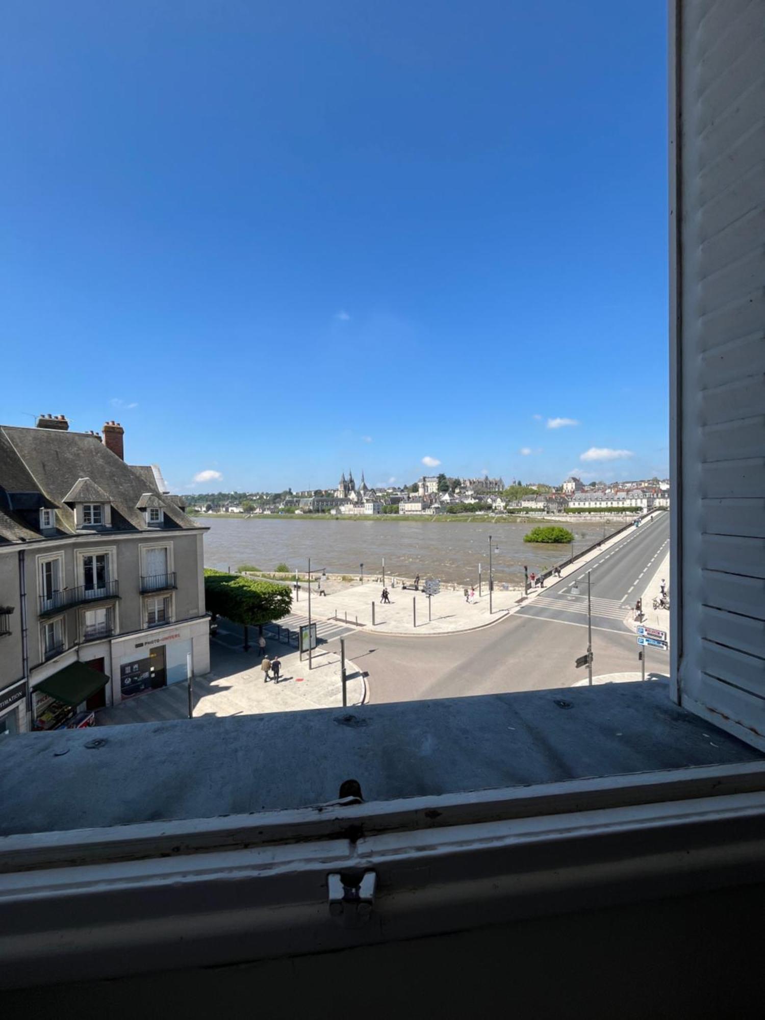 Le Wilson - Vue Imprenable Sur La Loire Et Le Chateau De Blois Exterior photo
